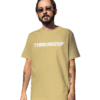 oversized beige 240 gsm t shirt