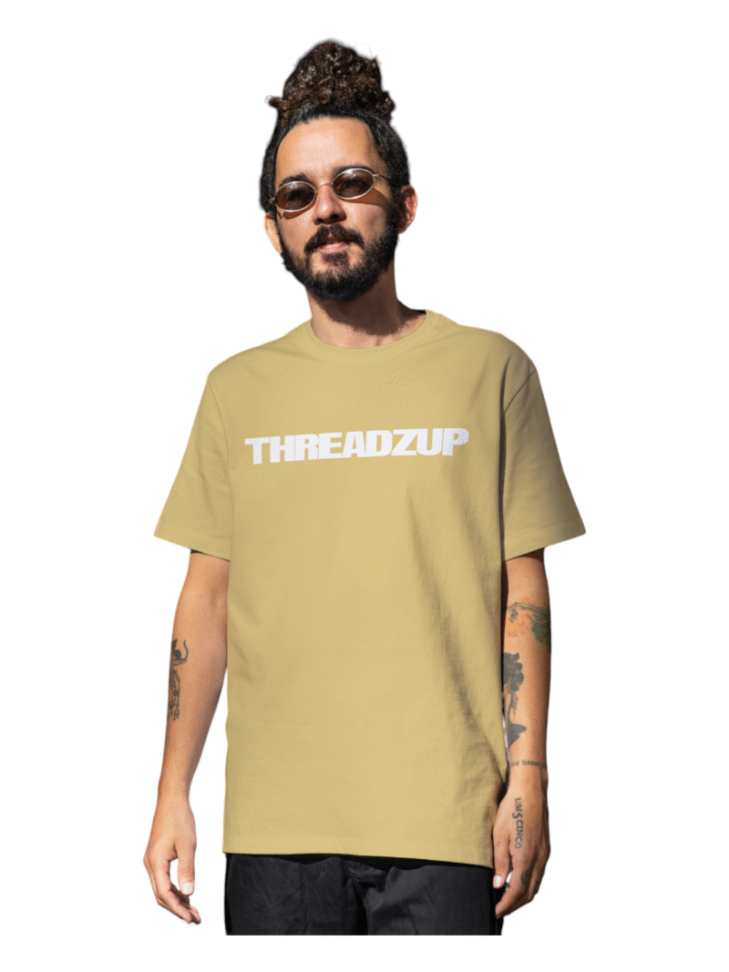 oversized beige 240 gsm t shirt