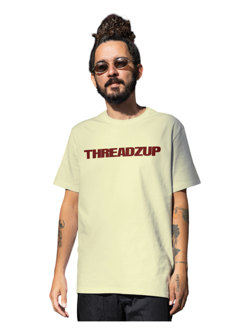 oversized beige 240 gsm t shirt