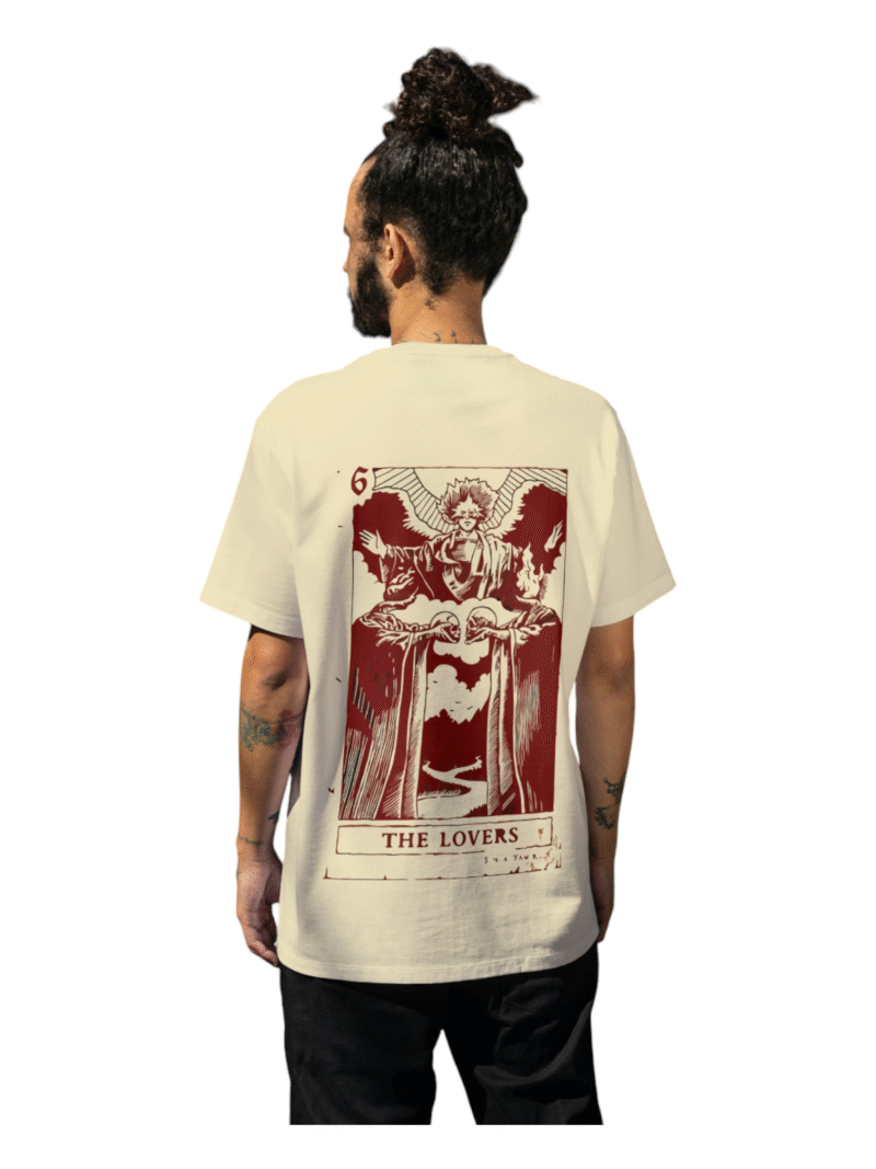 oversized beige 240 gsm t shirt